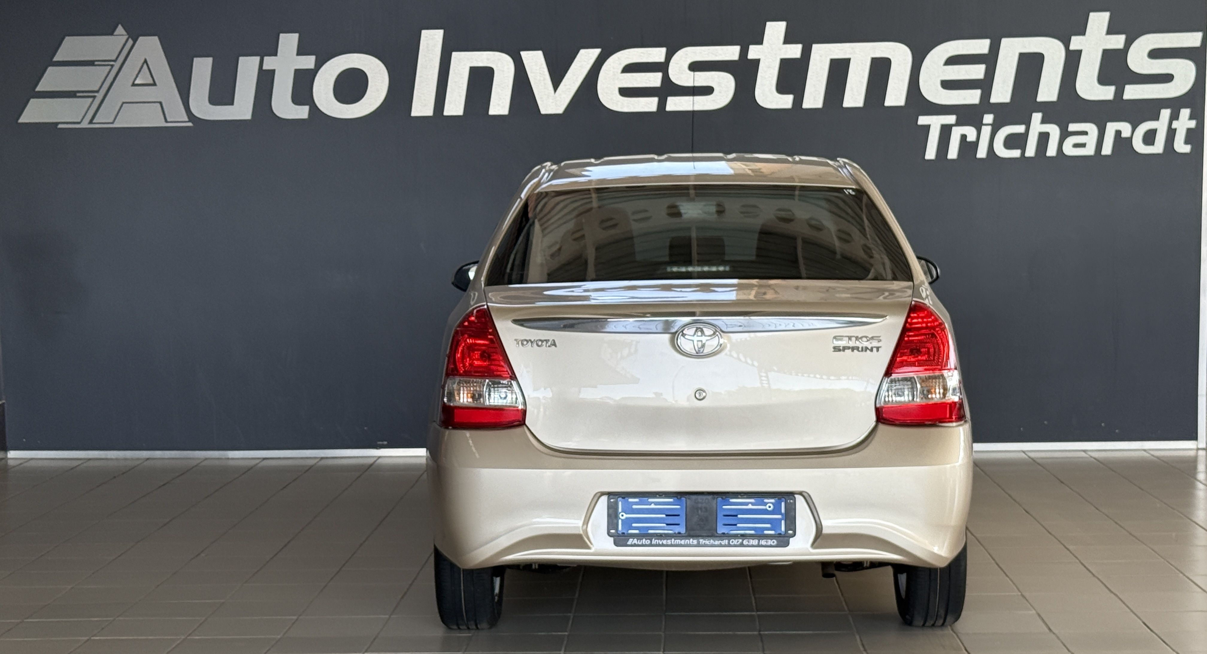 Toyota Etios 1.5 Sprint Sedan Etios 1.5 Sprint Sedan